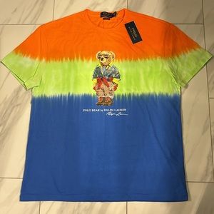 Men’s Polo Ralph Lauren Polo Bear Tie Dye T-Shirt